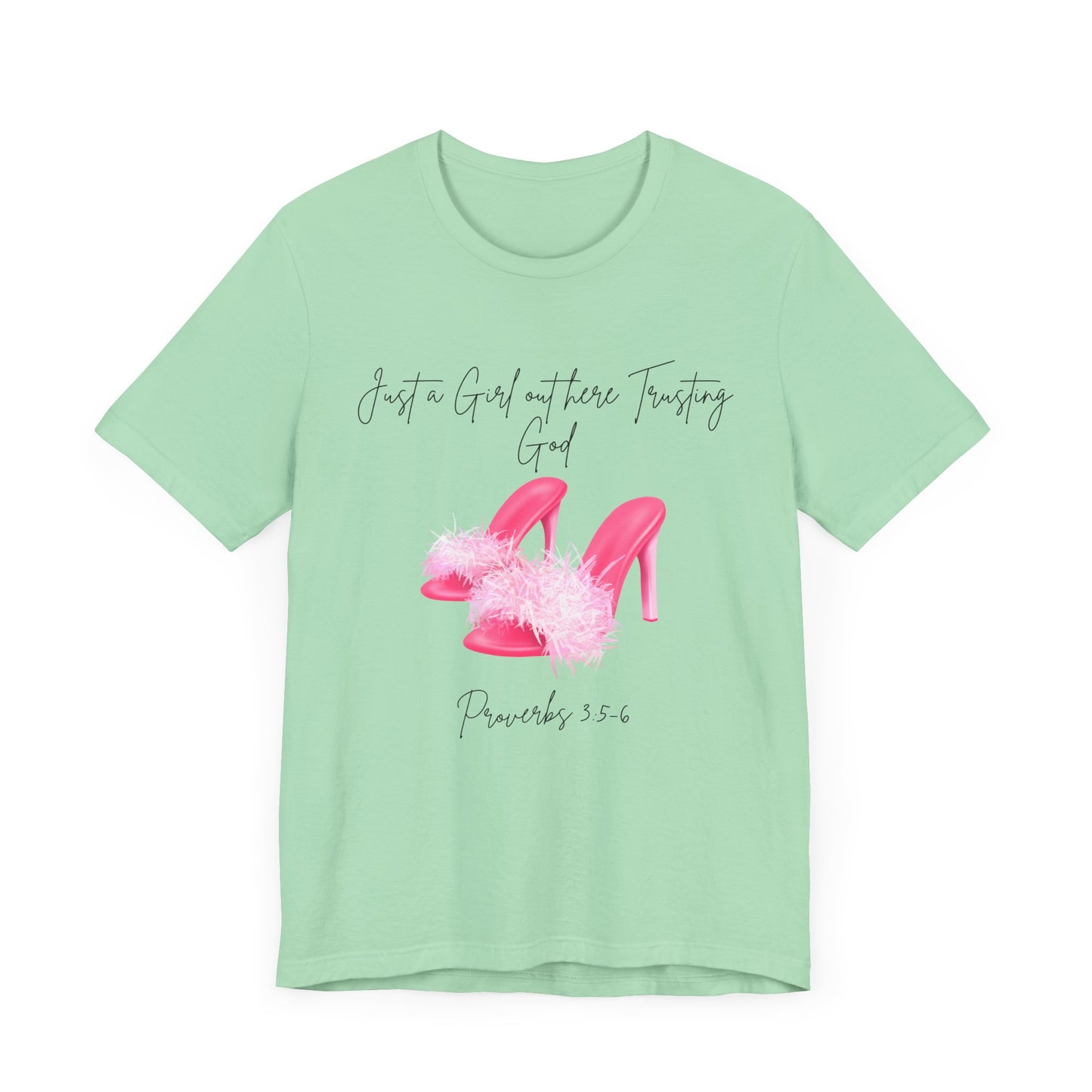 Just a Girl with Pearls T-Shirt, Stylish Tee, Gift for Women, Casual Wear, Fashion Top, Birthday Gift, Inspirational Shirt
