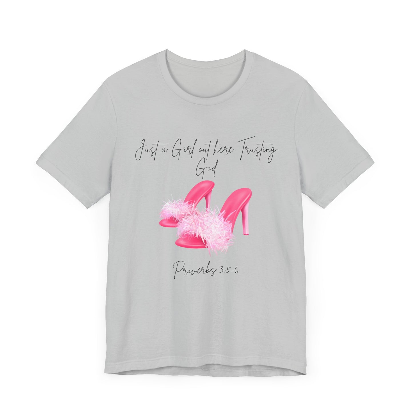 Just a Girl with Pearls T-Shirt, Stylish Tee, Gift for Women, Casual Wear, Fashion Top, Birthday Gift, Inspirational Shirt