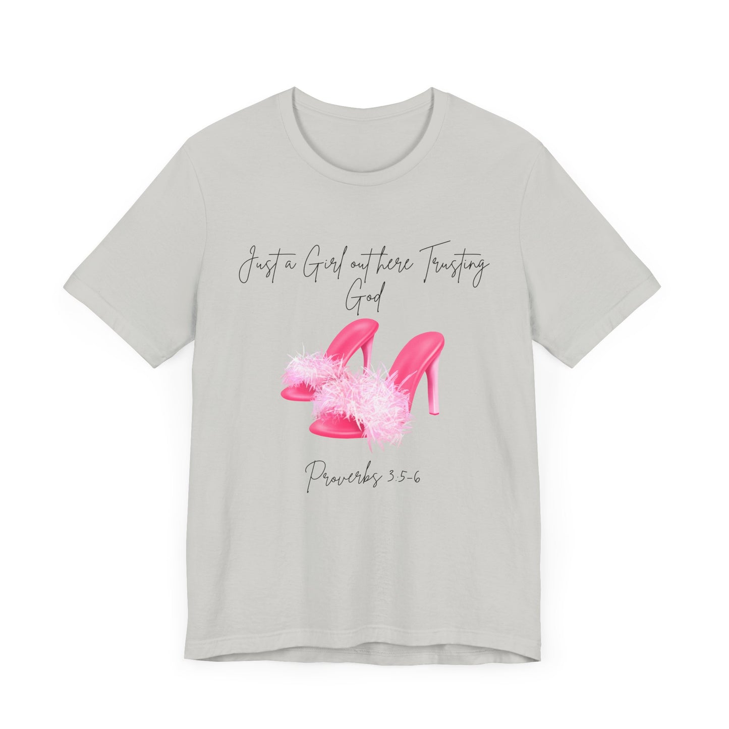 Just a Girl with Pearls T-Shirt, Stylish Tee, Gift for Women, Casual Wear, Fashion Top, Birthday Gift, Inspirational Shirt