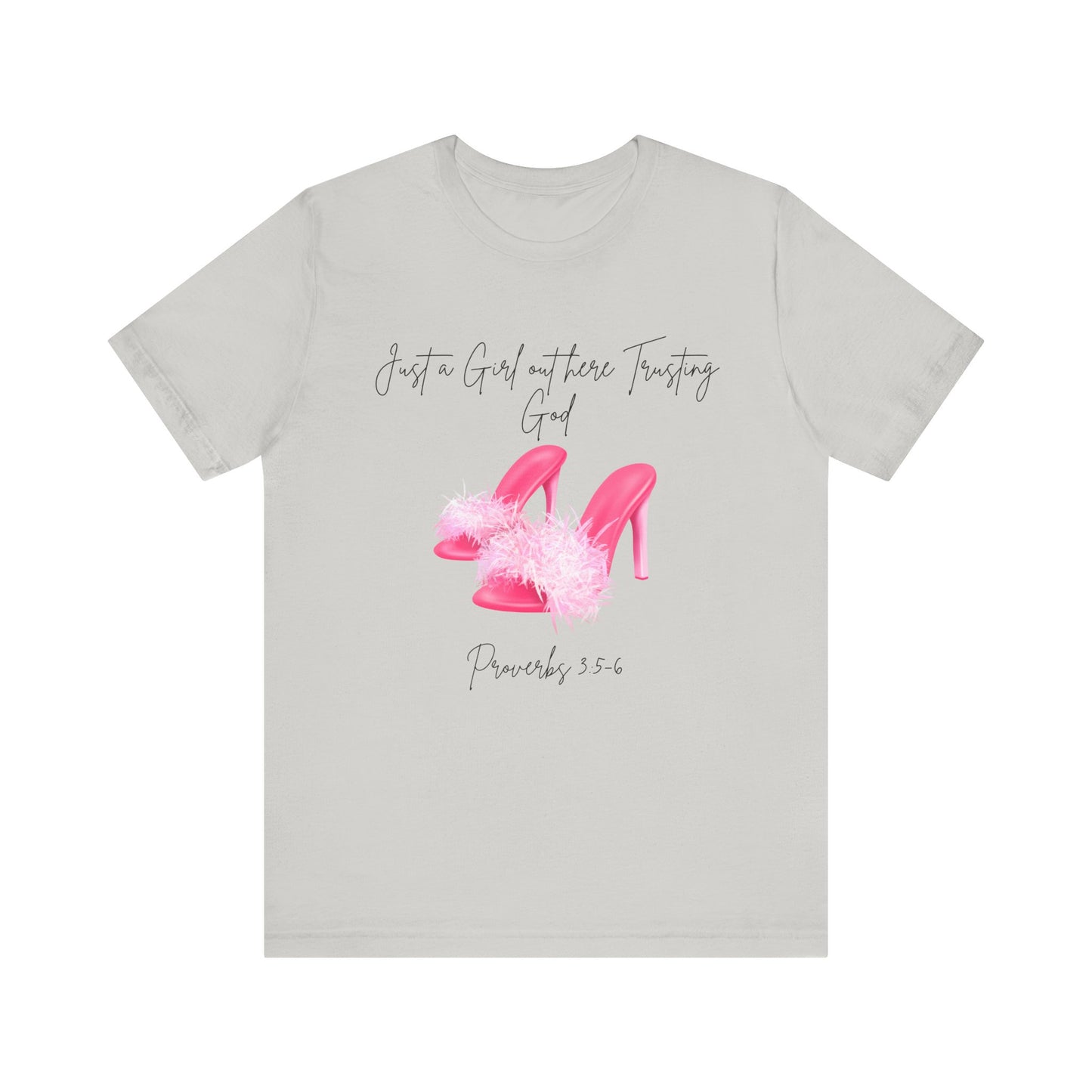 Just a Girl with Pearls T-Shirt, Stylish Tee, Gift for Women, Casual Wear, Fashion Top, Birthday Gift, Inspirational Shirt