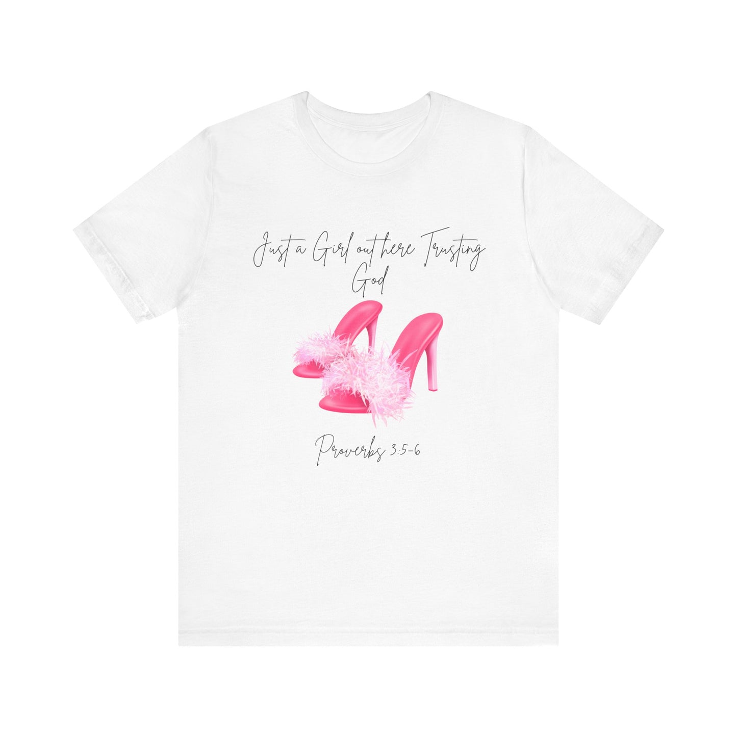 Just a Girl with Pearls T-Shirt, Stylish Tee, Gift for Women, Casual Wear, Fashion Top, Birthday Gift, Inspirational Shirt