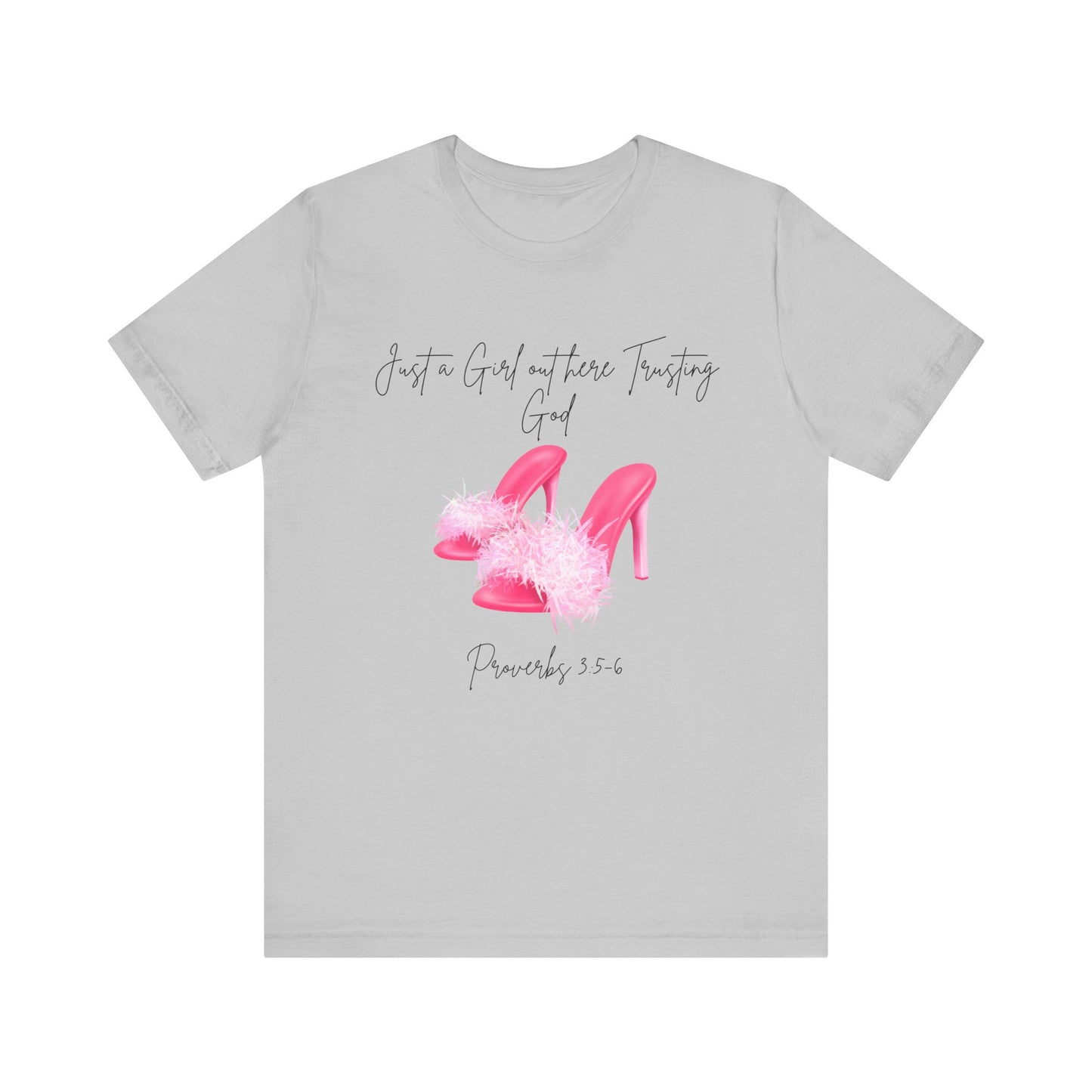 Just a Girl with Pearls T-Shirt, Stylish Tee, Gift for Women, Casual Wear, Fashion Top, Birthday Gift, Inspirational Shirt