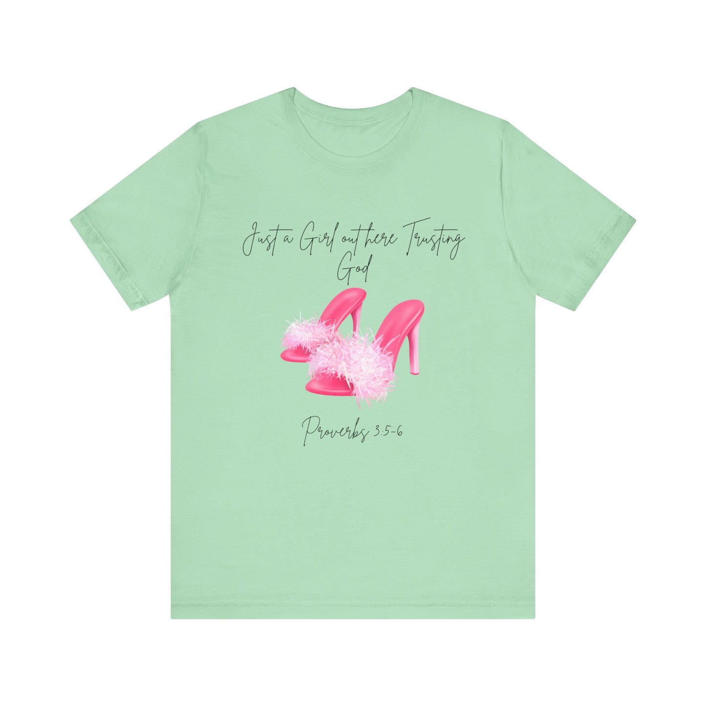 Just a Girl with Pearls T-Shirt, Stylish Tee, Gift for Women, Casual Wear, Fashion Top, Birthday Gift, Inspirational Shirt