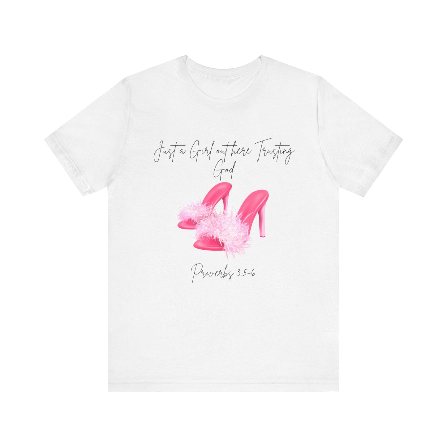 Just a Girl with Pearls T-Shirt, Stylish Tee, Gift for Women, Casual Wear, Fashion Top, Birthday Gift, Inspirational Shirt