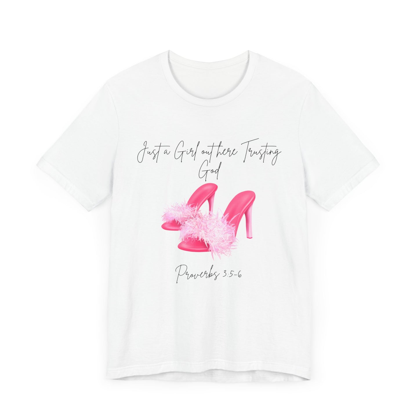 Just a Girl with Pearls T-Shirt, Stylish Tee, Gift for Women, Casual Wear, Fashion Top, Birthday Gift, Inspirational Shirt